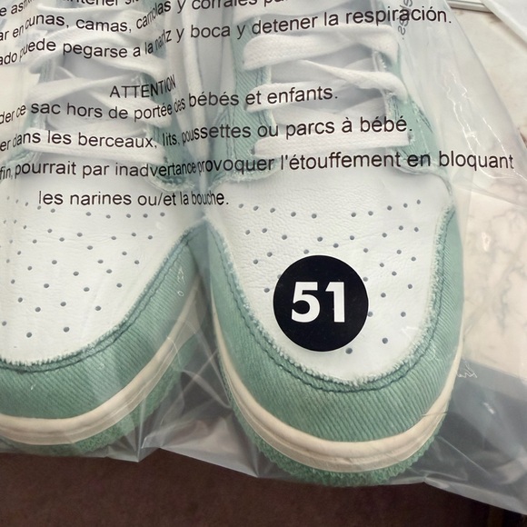 Level SS/New -Nike Wmns Dunk High 1985 'Green Denim' DV1143-300 Sz 10.5 - Picture 9 of 9